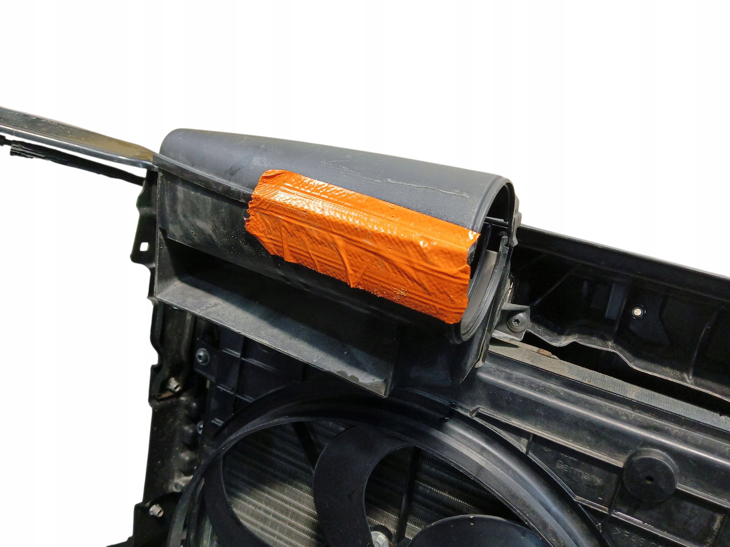 support panel for radiators pillar radiator fan VW JETTA VI 2.0 TDI