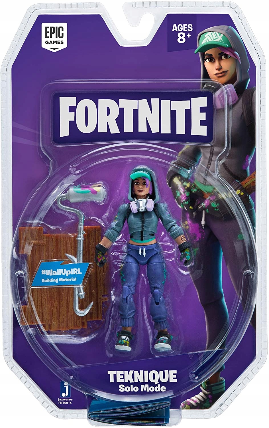 FORTNITE SOLO MODE FIGURKA TEKNIQUE EPIC JAZWARES