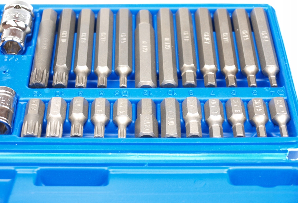 ZESTAW BITÓW IMBUS - TORX - SPLINE - KLUCZE 40 EL. Liczba elementów zestawy