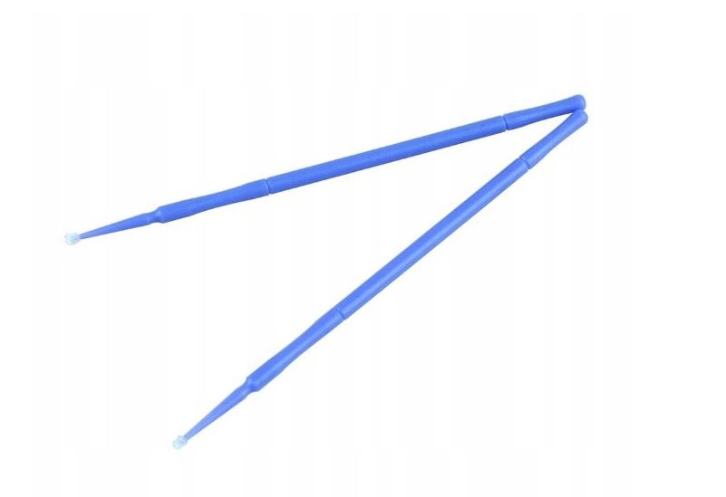 APLIKATORY BEZWŁÓKIENKOWE DO RZĘS 100 SZT. - 2,5MM Rodzaj aplikatory