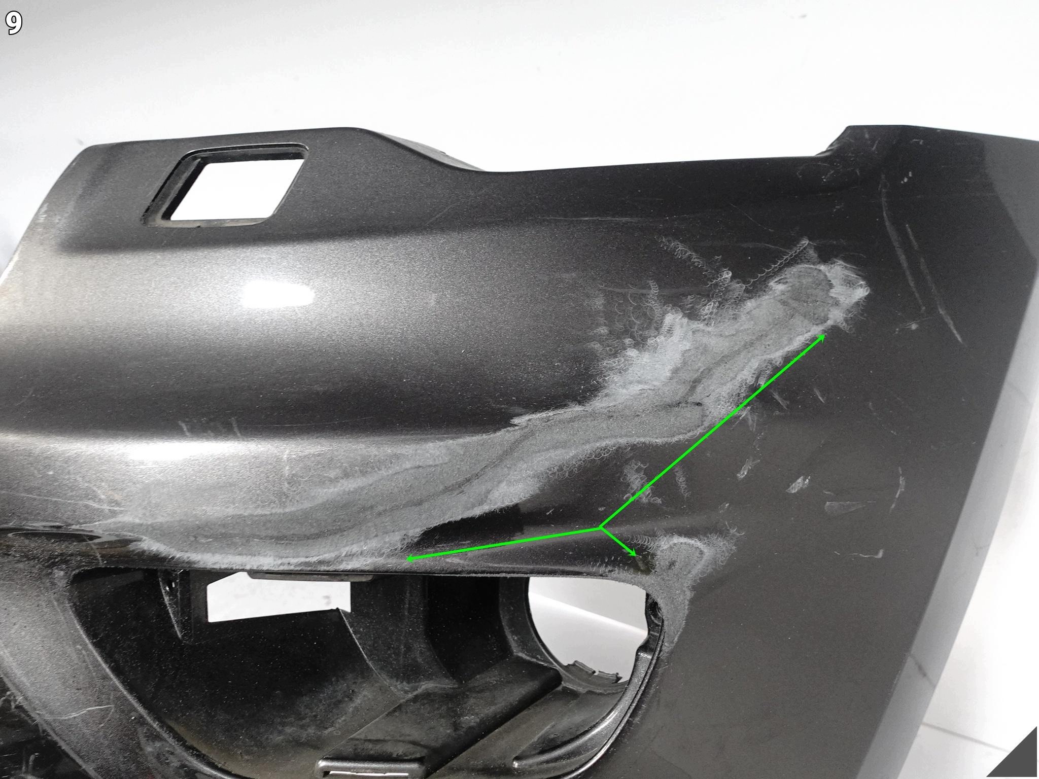 JEEP GRAND CHEROKEE WK2 LIFT 17-22 bumper front + SPOILER (6xPDC washers)