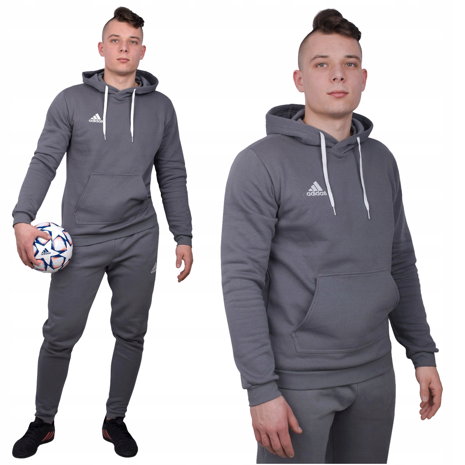 

Bluza Męska Adidas Bawełniana Z Kapturem XL