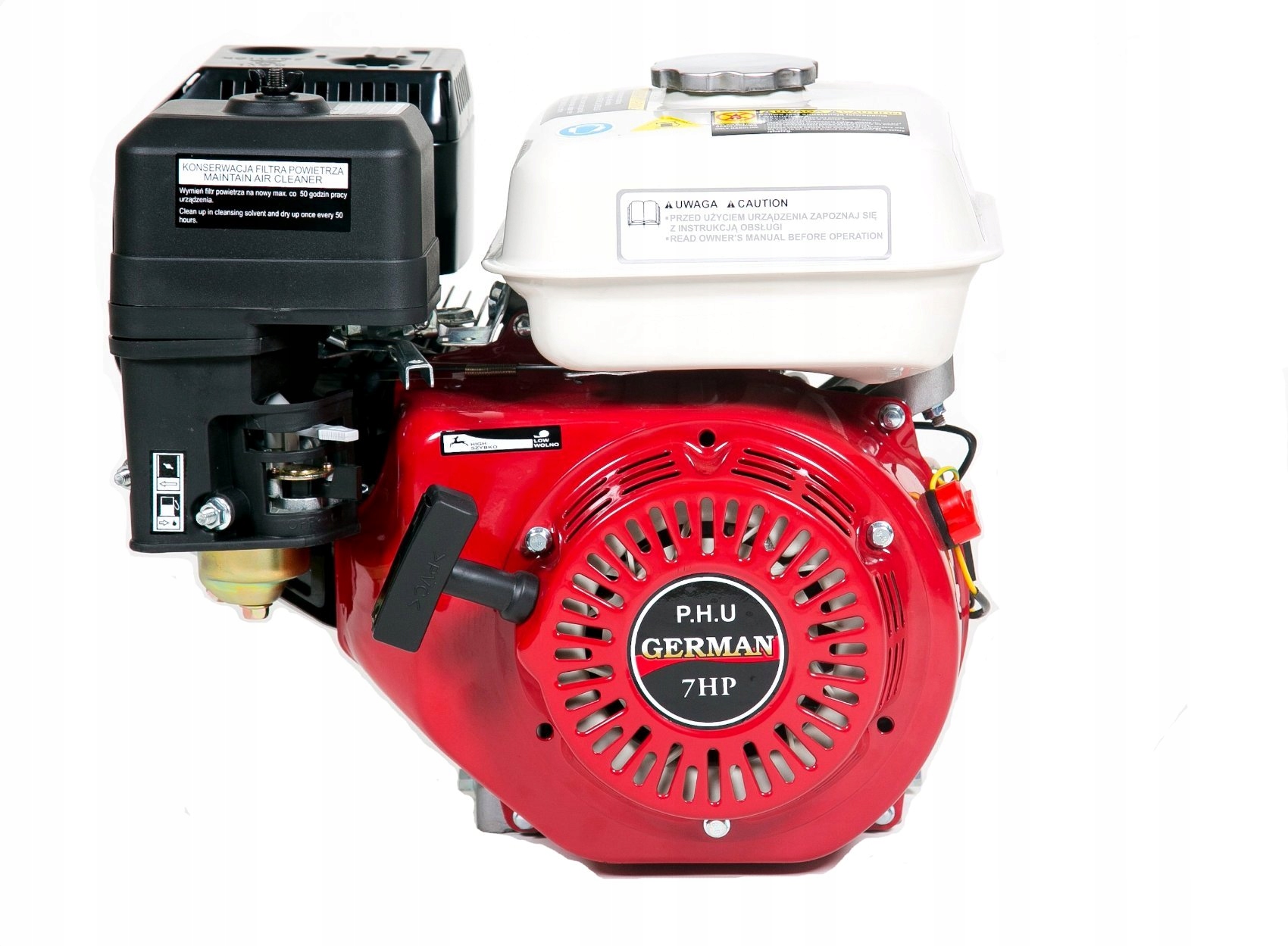 Náhradní spalovací motor pro čerpadla GX160 7 Km 6,5 Km 19 mm