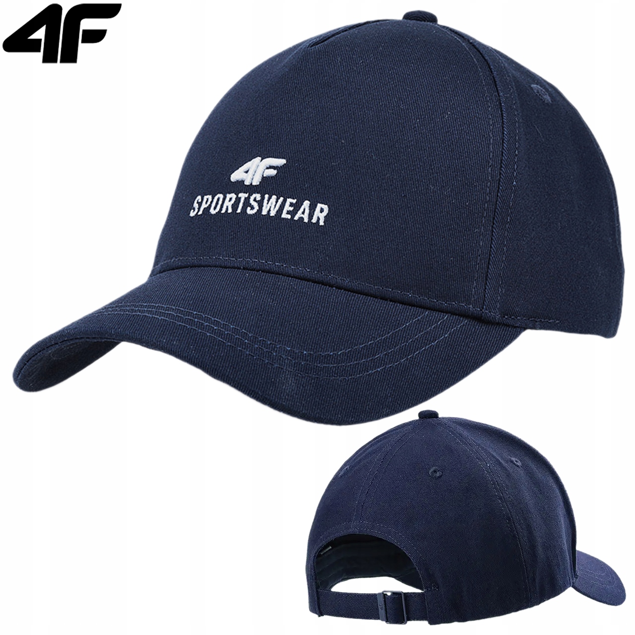 Czapka z daszkiem męska 4F Bejsbolówka damska unisex 100% bawełna U266 L/XL EAN (GTIN) 5904698788767