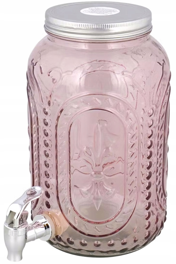 

Słój Słoik Z Kranikiem Kranem Na Lemoniadę Wodę