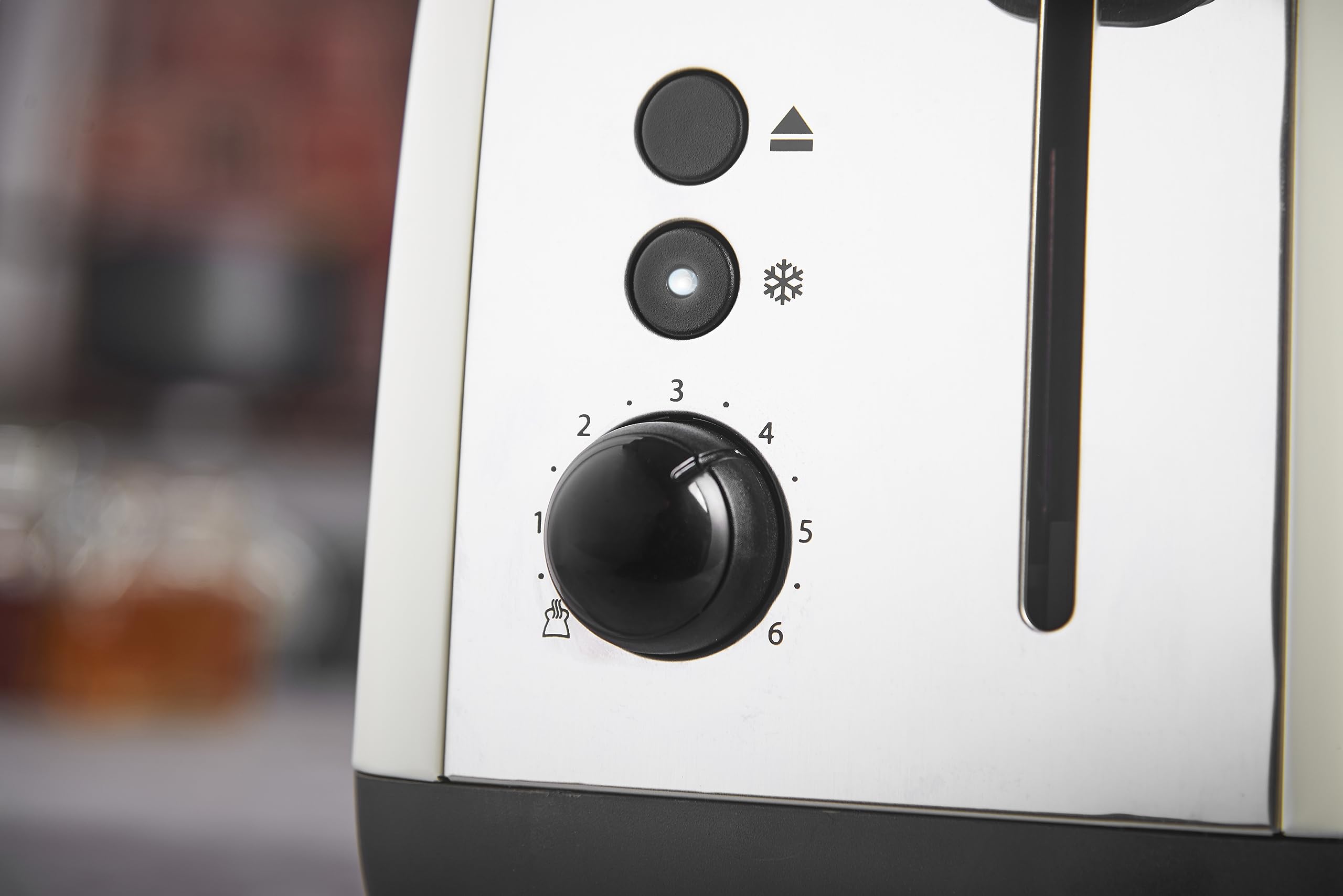 RUSSELL HOBBS Toster 2 Kromki Stal Nierdzewna Szerokie Szczeliny 1600W — miniatura 7