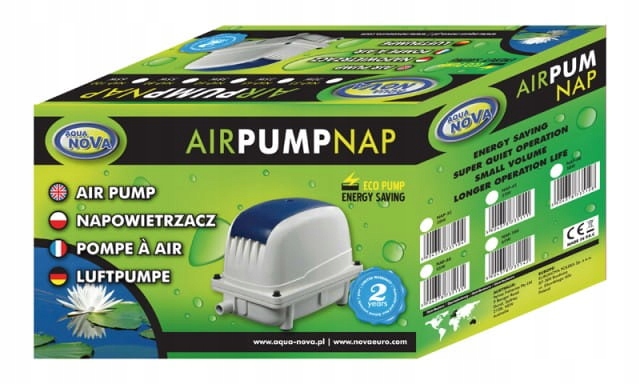 Aqua Nova NAP-80 Pompa Membranowa 80l/min 55W Wydajność pompy l/h 2501 - 5000 l/h