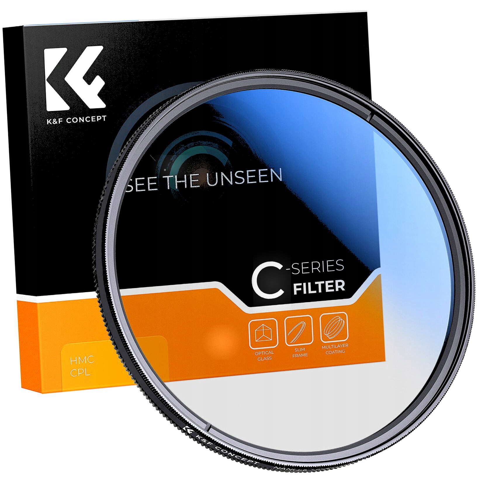Filtr Polaryzacyjny 62mm Cpl Hd MC Slim C K&f