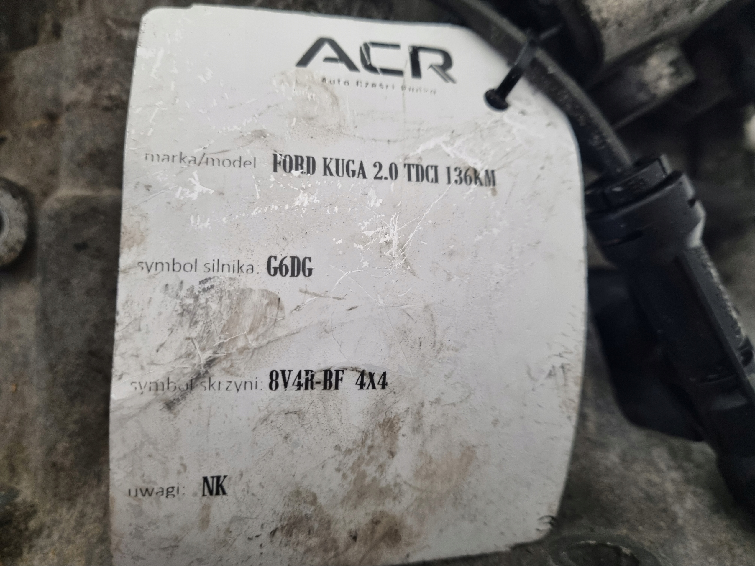 акпп FORD KUGA MK1 2.0 8V4R-7002-BF 4x4
