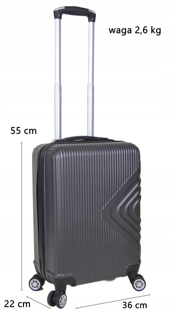 WALIZKA PODRÓŻNA KABINOWA ABS SUNBAG - MODEL 8082 Kod producenta 8082m