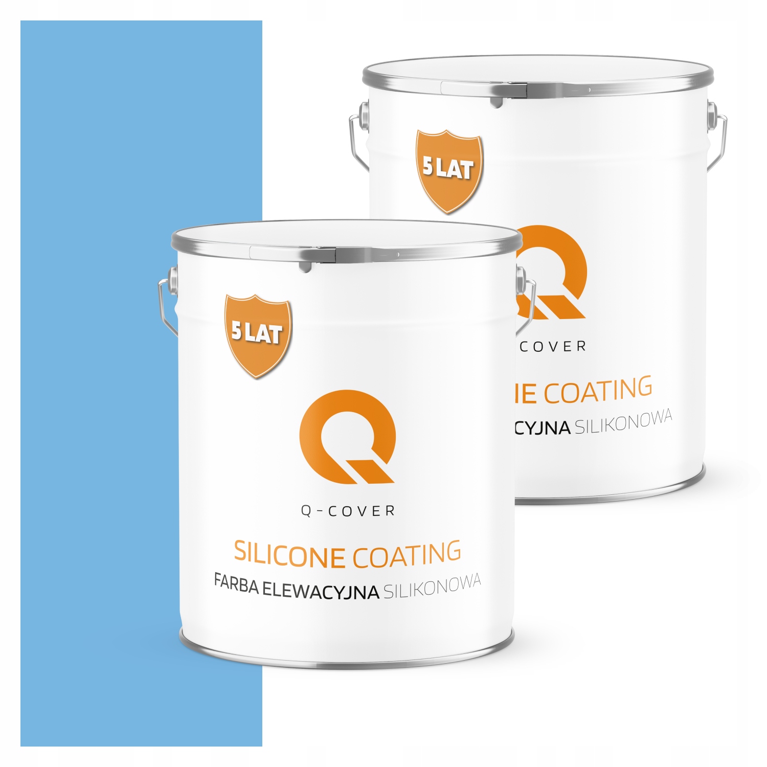 Fasádní Barva 5l silikonová Uv modrá F116