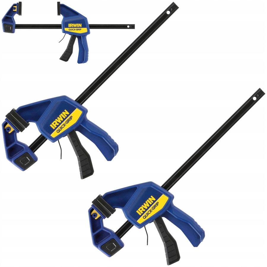 Ścisk stolarski automatyczny Irwin 300mm 136kg 2sz