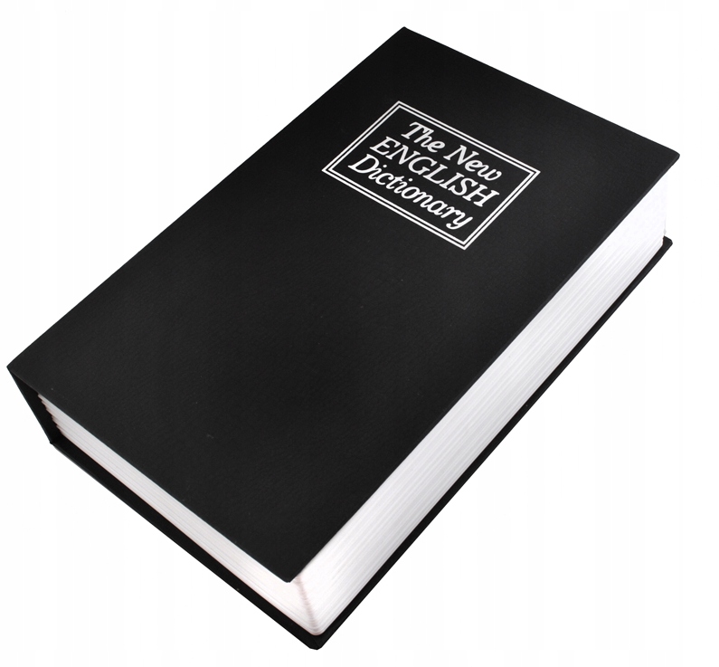 SEJF KASETKA KSIĄŻKA NA PIENIĄDZE METALOWA + KLUCZ Kod producenta 02355