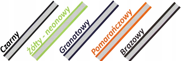 TAŚMA ODBLASKOWA RZEP ODBLASKOWY naszywka odblask EAN (GTIN) 5903260885484