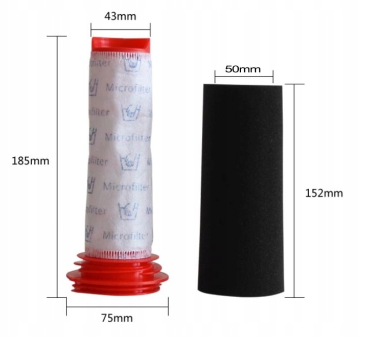 4x FILTR zestawy do BOSCH ATHLET 00754176 00754175 + SZCZOTKA SUPER JAKOŚĆ Marka Optimum