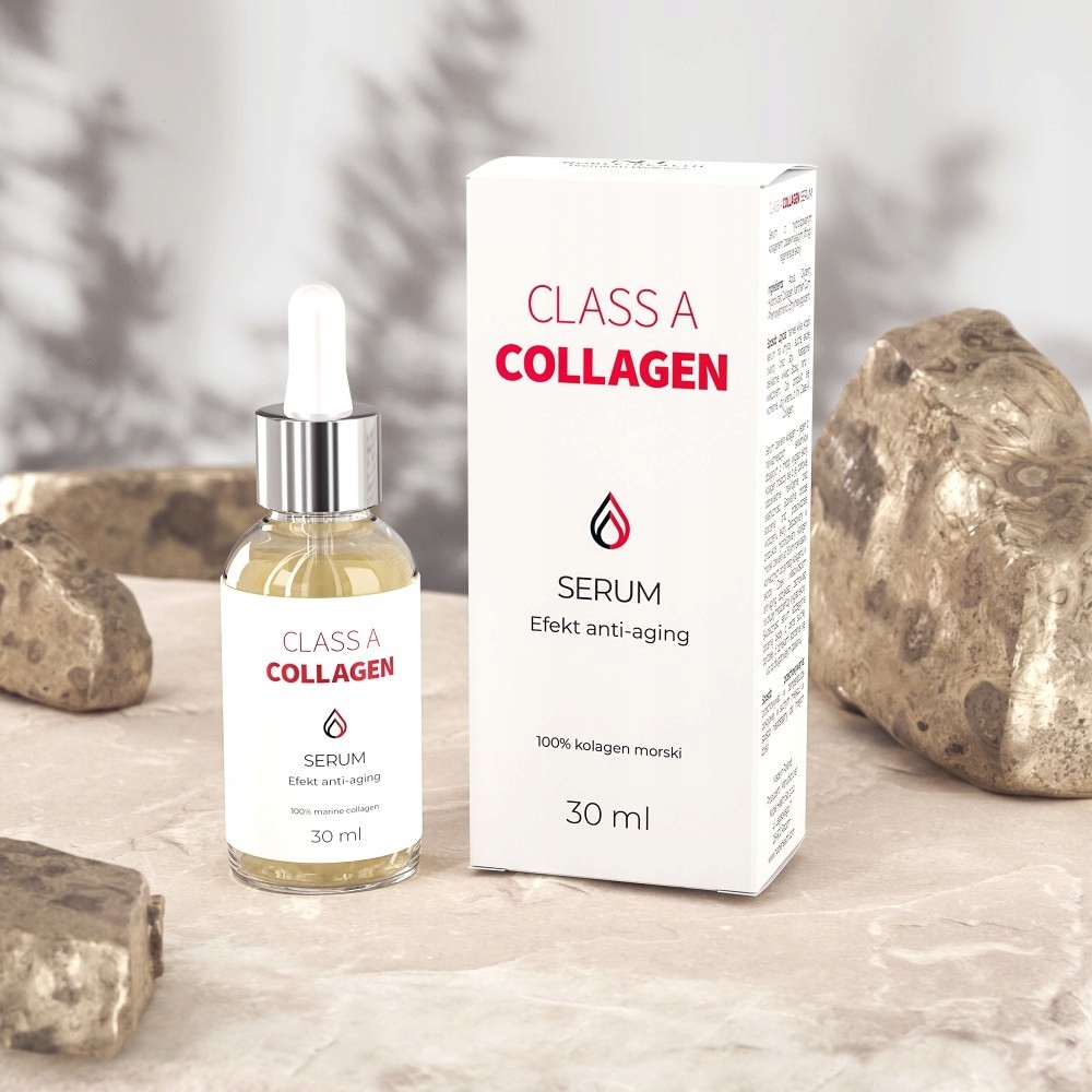Serum Przeciwstarzeniowe Class A Collagen 30ml Wielkość Produkt pełnowymiarowy