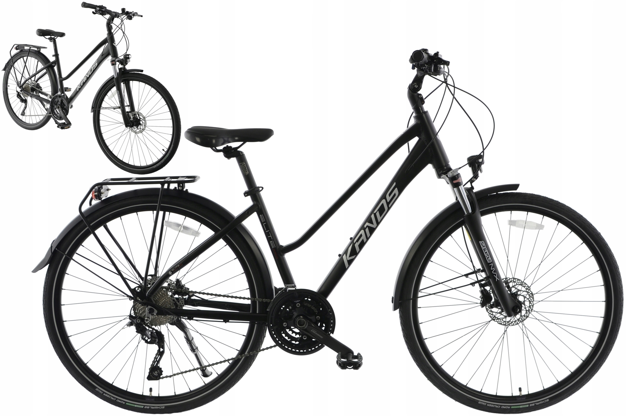 Rower trekkingowy 28" Kands Elite Pro 4.0 rama 17" czarny R25