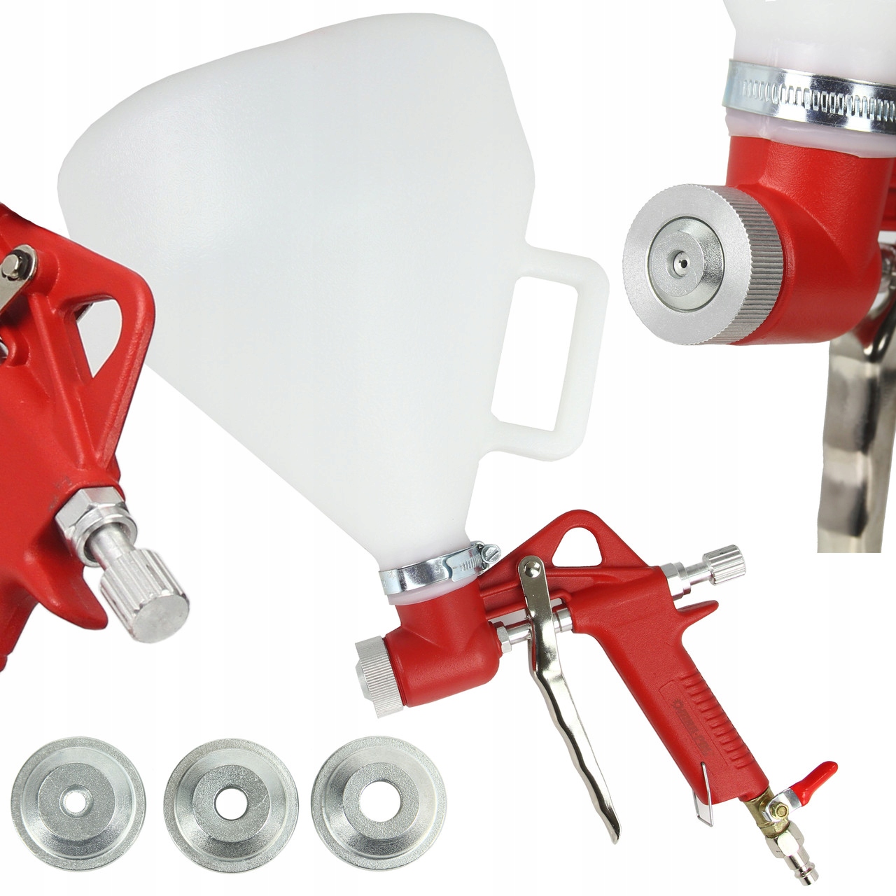 PISTOLET DO TYNKOWANIA ŚCIAN MALOWANIA TYNKÓW 5L MAR-POL