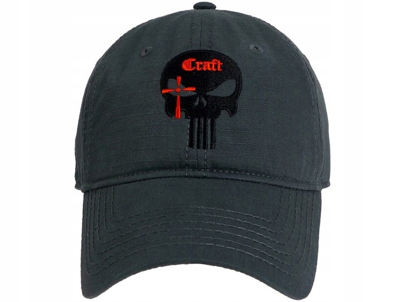 

Grey czapka z daszkiem Punisher Herb Snajper Usa