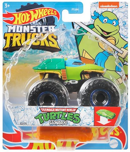 

Leonardo Żółw Hot Wheels 1:64 Truck Monster Trucks