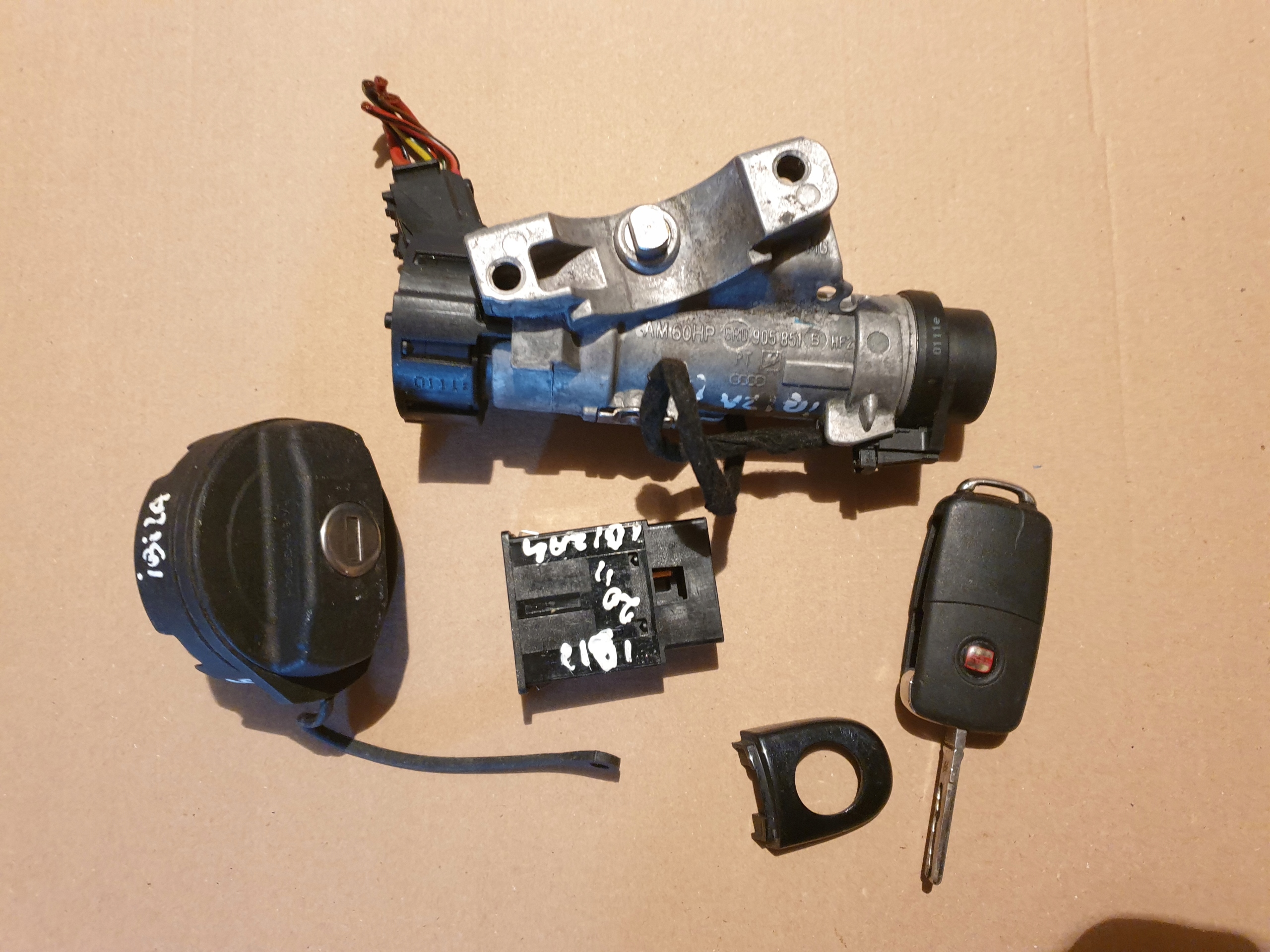 WKLADKI lock cylinder ignition SEAT IBIZA 4 IV 2008-2014