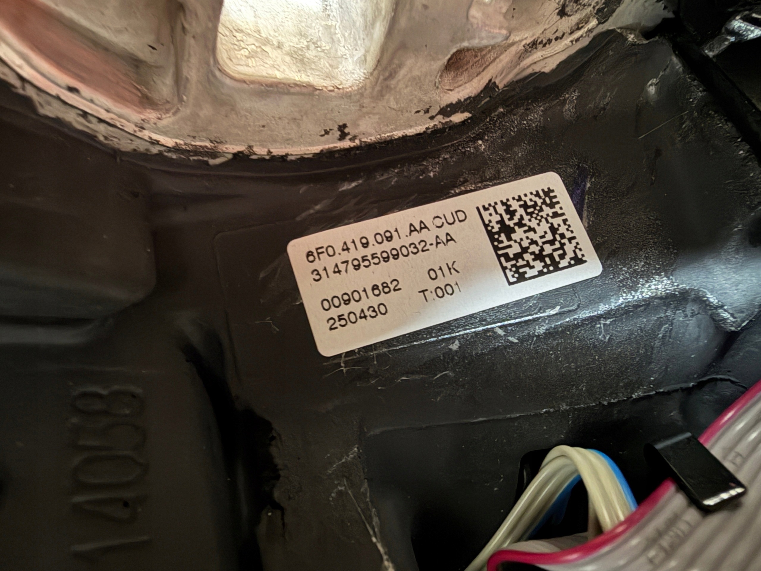 SEAT ARONA IBIZA 6F lenkrad 6F0419091AA