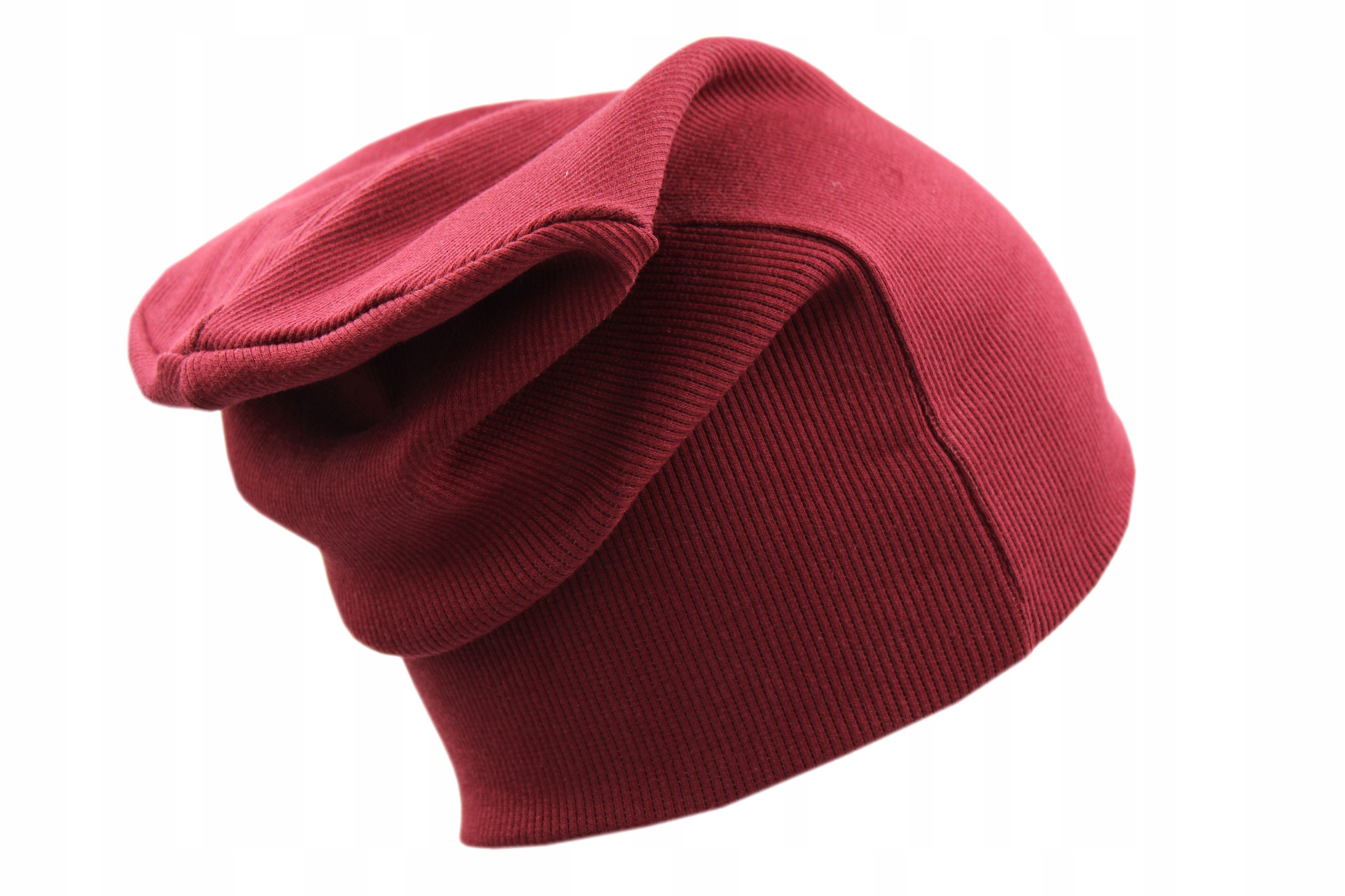 

Czapka Damska Młodzieżowa beanie smerfetka prążek