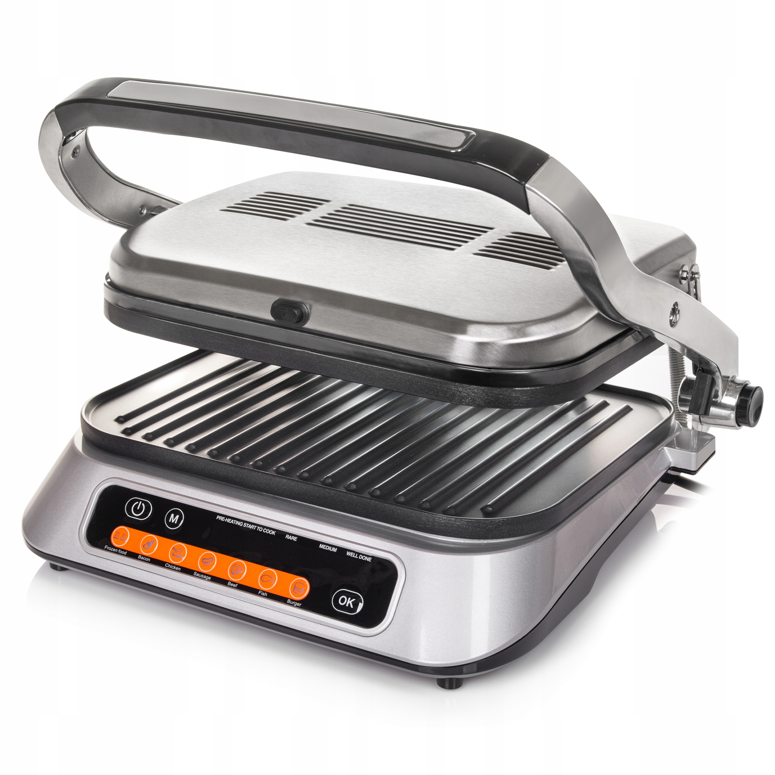 Grill Elektryczny INTELIGENTNY PROGRAMY FIT FIRST AUSTRIA Regulacja temperatury tak