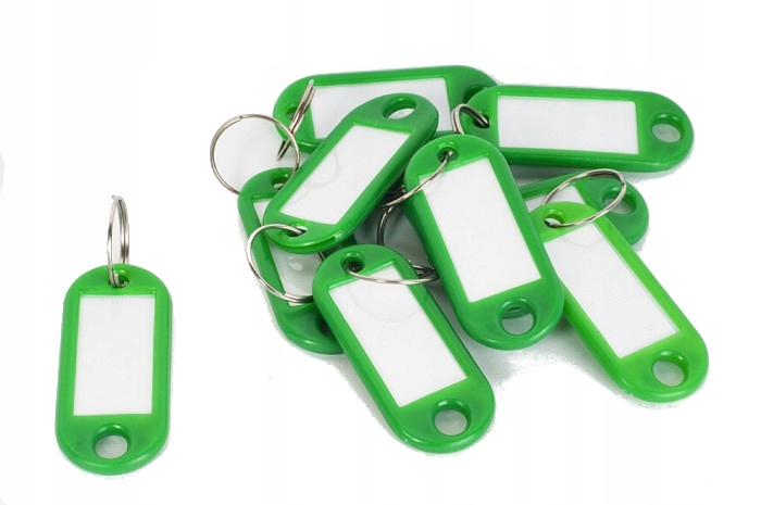 

Zawieszka do kluczy brelok identyfikator 5 szt.