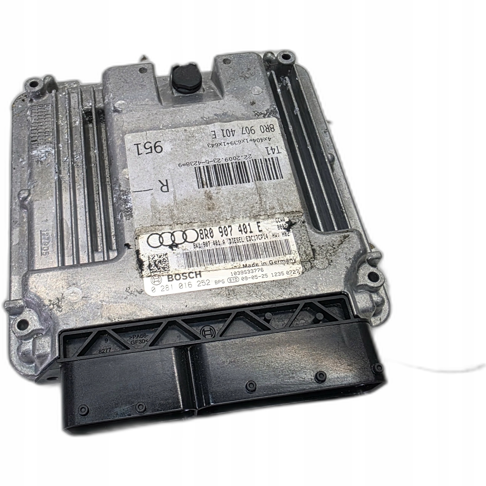 computer control unit of the engine AUDI A4 B8 A5 Q5 3.0 TDI 8R0907401E 8K1907401A