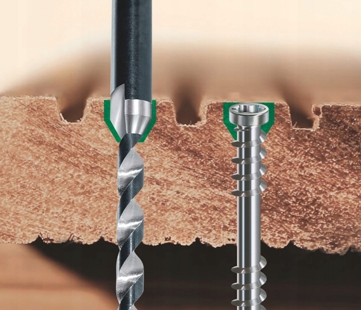 WIERTŁO DWUSTOPNIOWE SPAX 4,1-6,5mm DRILL 2 STEP Rodzaj wiertła wielostopniowe