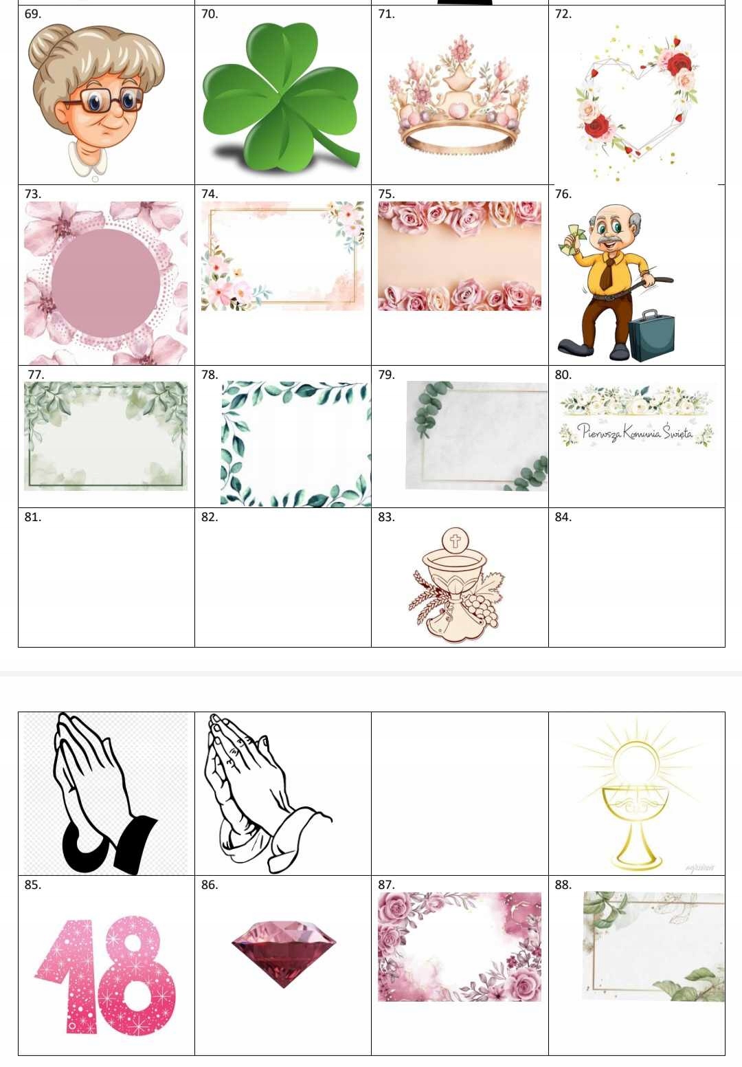 Köszönetnyilvánítás az ügyfeleknek/vendégeknek, ingyenes ajándékok virágok, esküvő, logó Alkalmazott technika egyéb