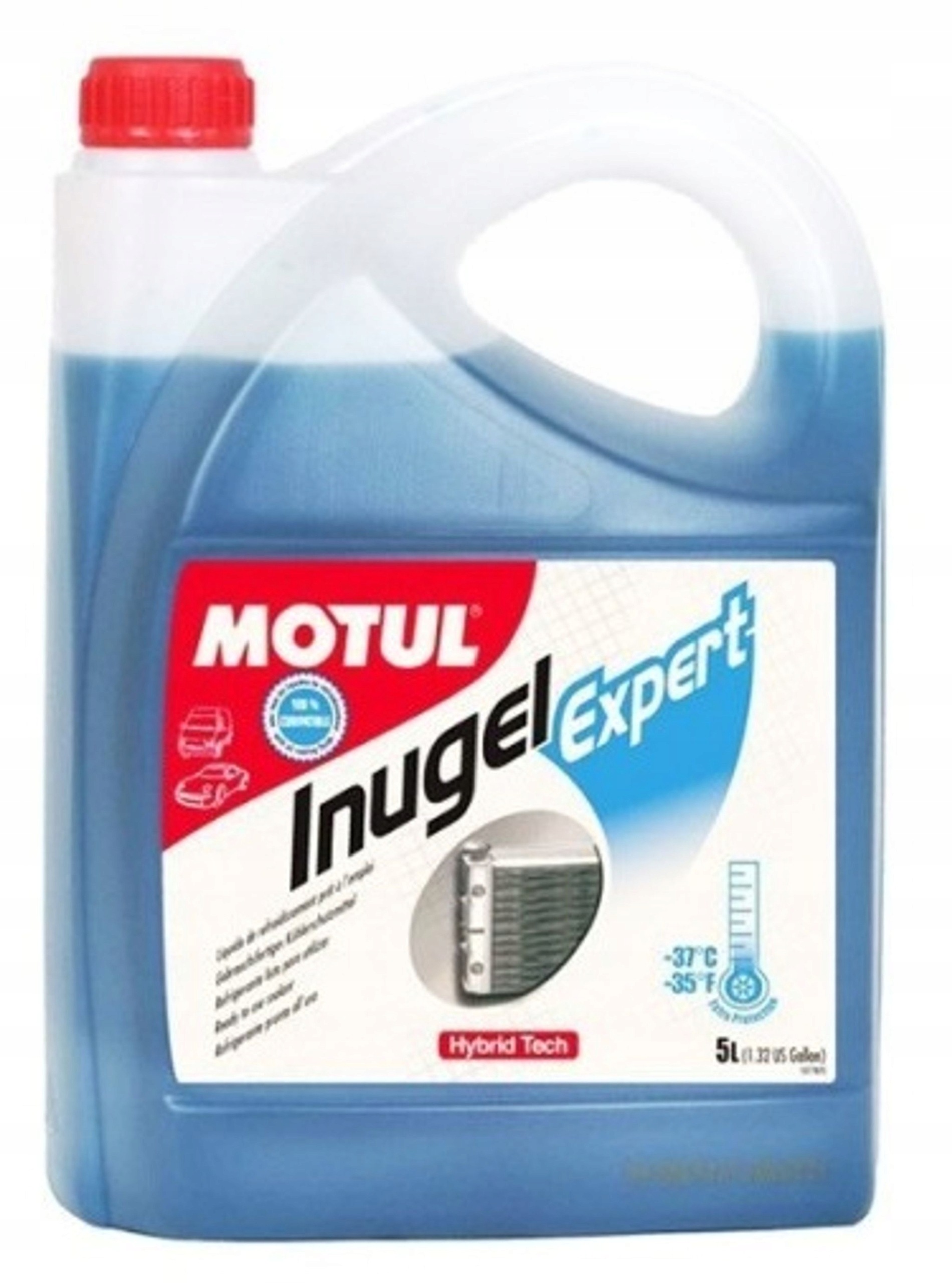 MOTINUGEL5 Płyn Do Chłodnic 5L Inugel Expert Auto Cool Expert -37°C