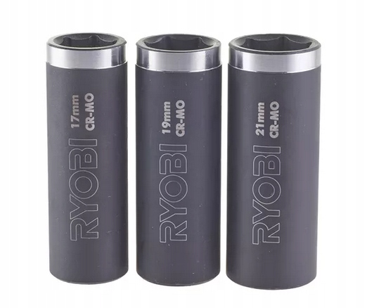 ZESTAW NASADEK UDAROWYCH 17 19 21 RYOBI RAKPISOC3