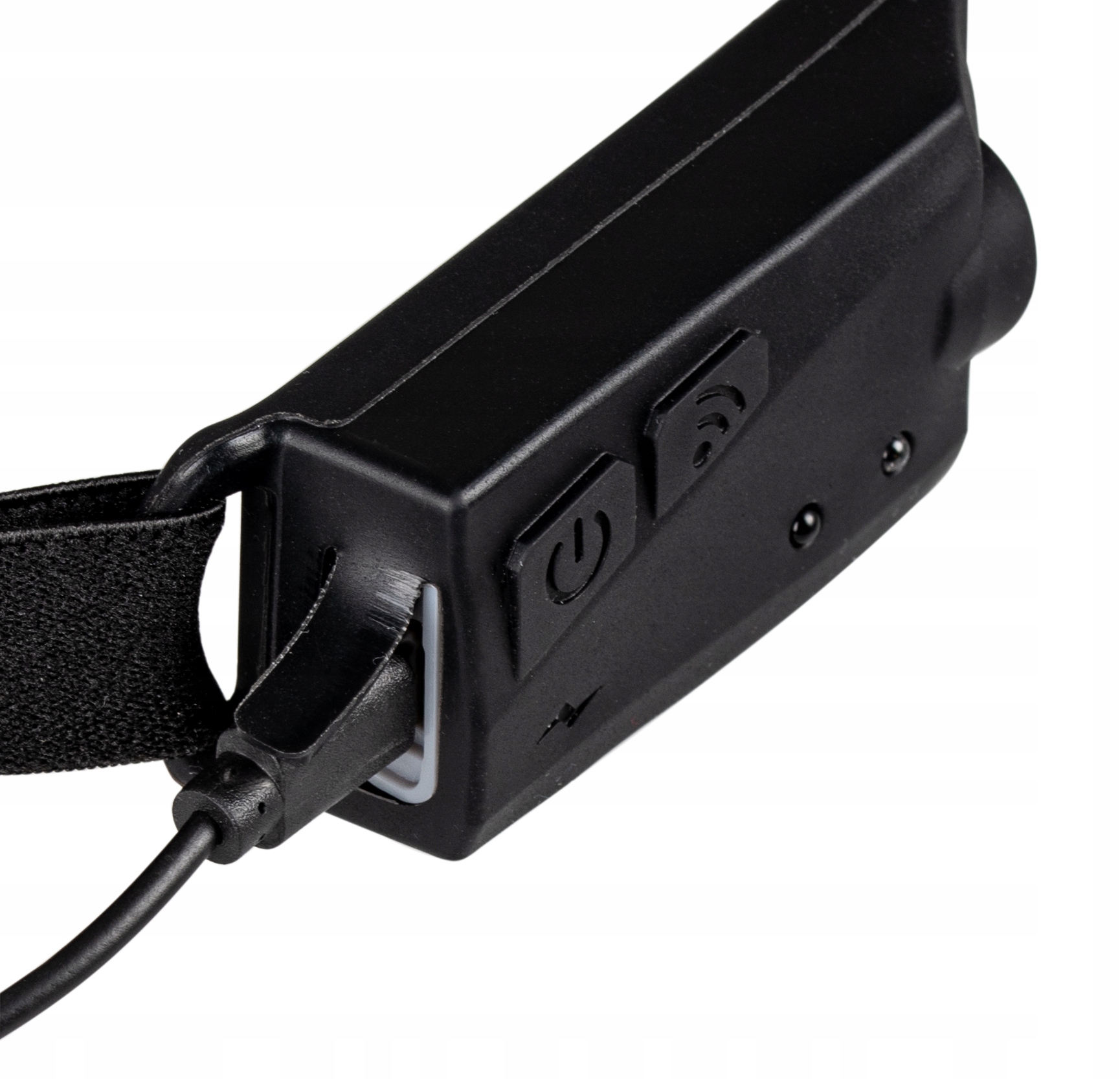 LATARKA CZOŁOWA CZOŁÓWKA AKUMULATOROWA PASEK LED SILIKONOWA USB-C IPX VAYOX Źródło światła LED