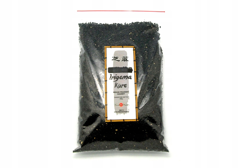

Sezam czarny prażony Irigoma Kuro 200g [8800114]