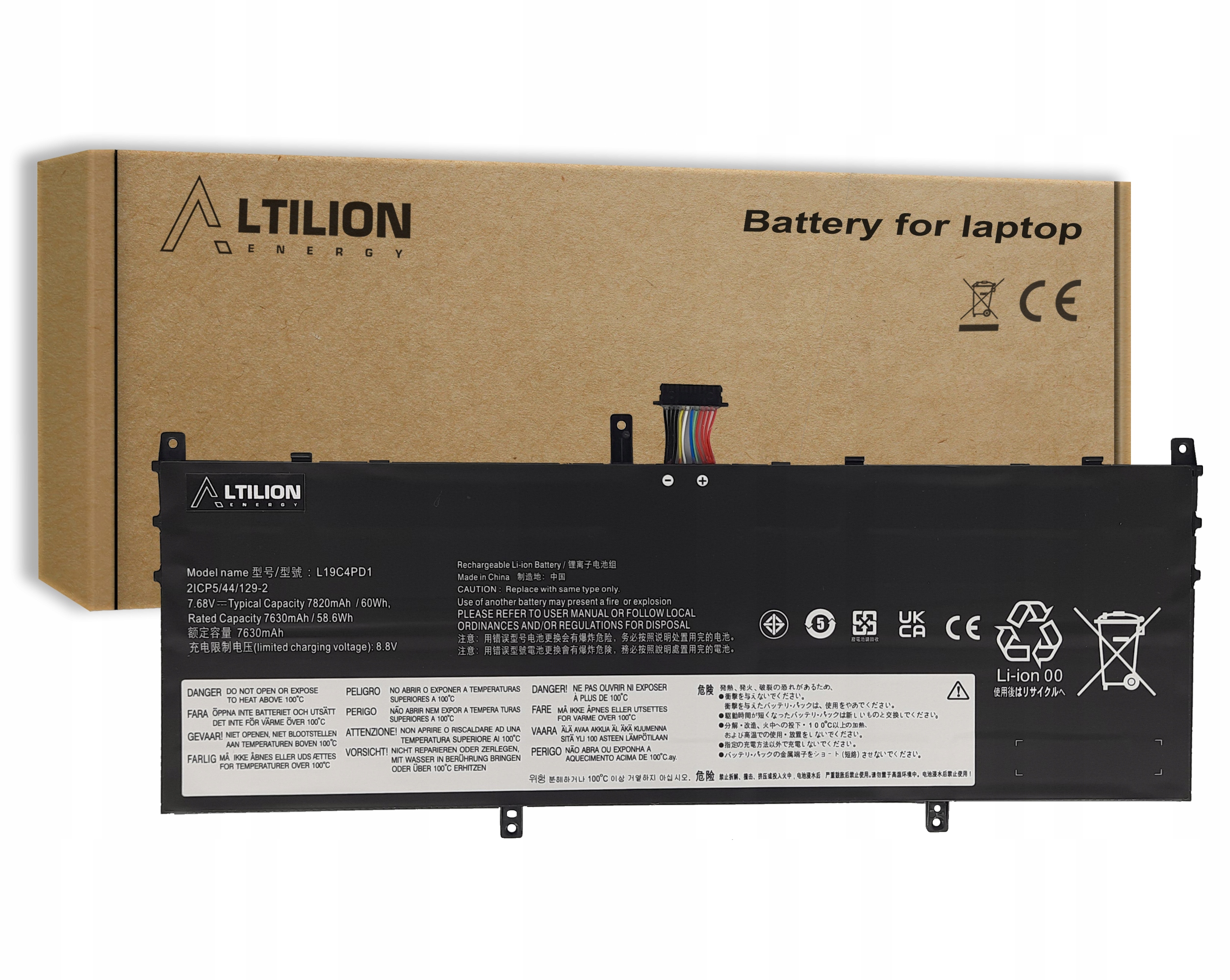 Baterie Altilion Energy L19C4PD1 kompatibilní s Lenovo