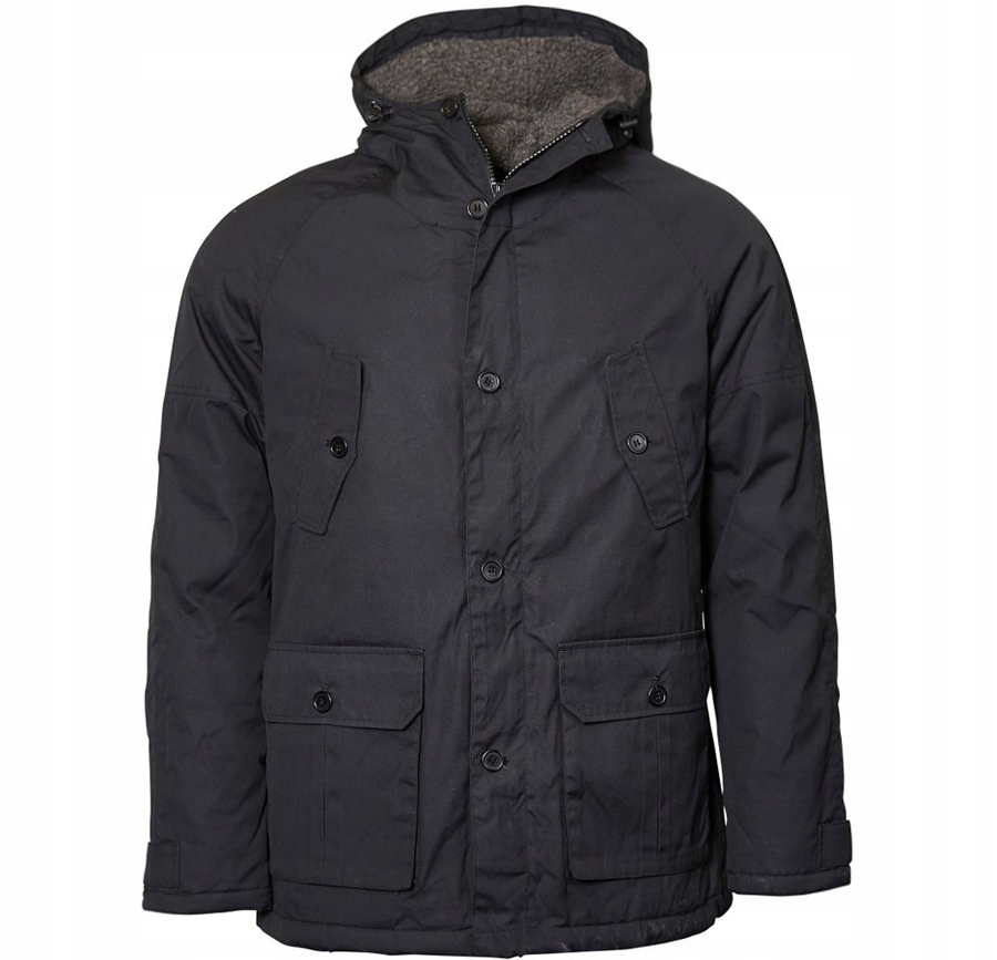 Replika Kurtka Parka Zimowa Czarna roz 2XL obw 140