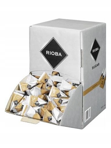 2x Rioba cukr v kostkách 1 kg