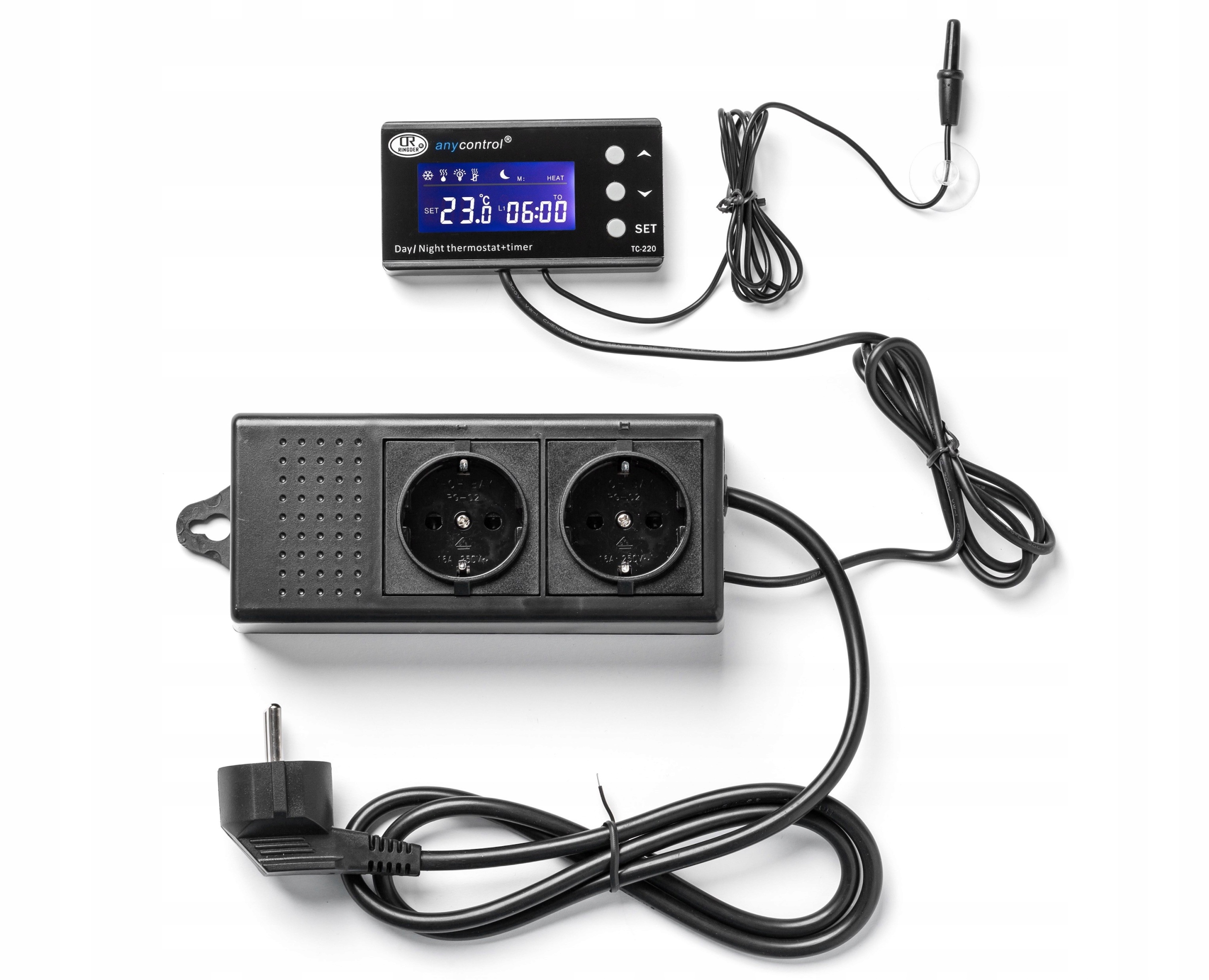 Levně Ringder TC-220 Termostat s programátorem