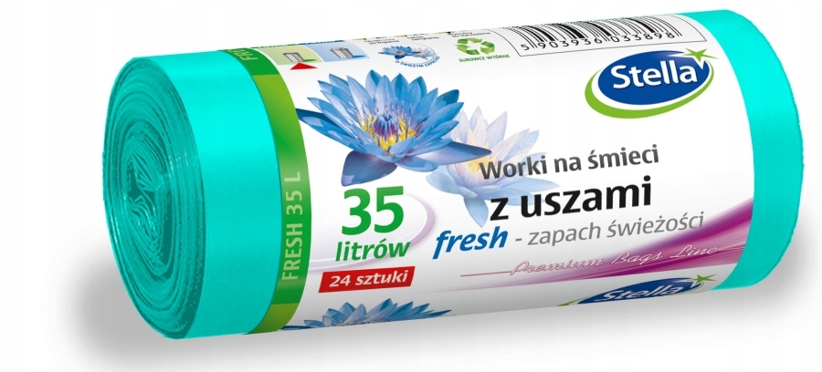 

Stella Worki Śmieci 24szt LD 35l Fresh Pachnące