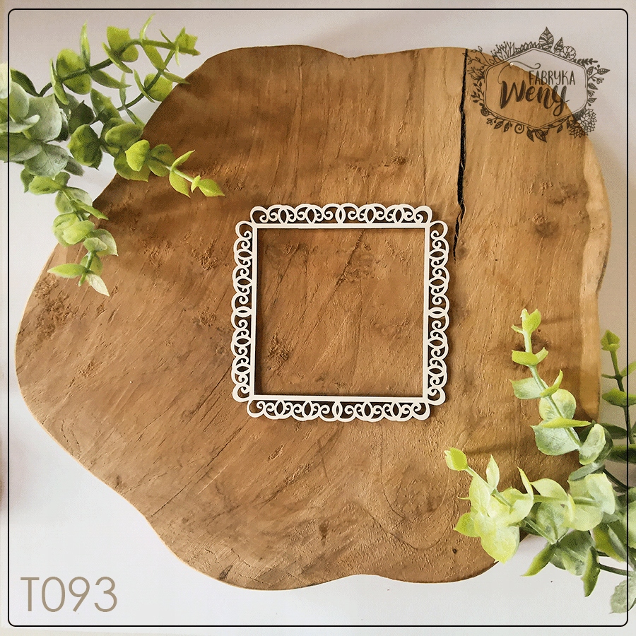 Tekturka T093 ramka kwadratowa