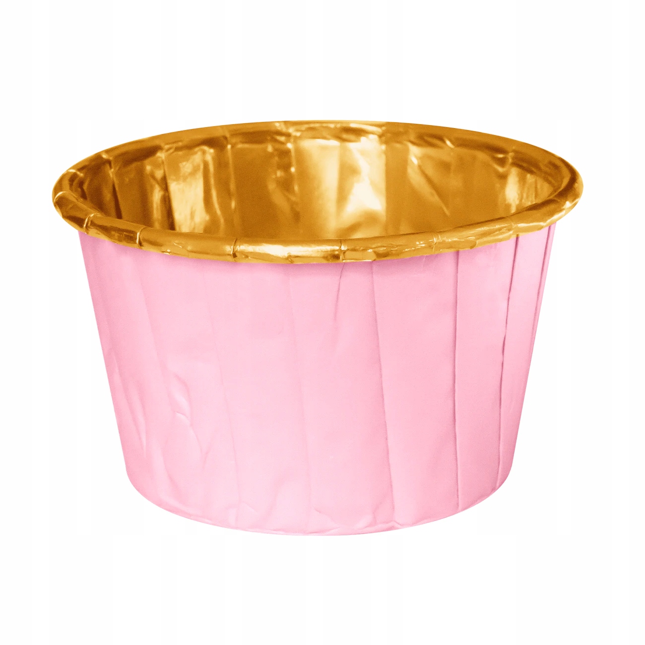 

Papilotki na muffinki różowo-złote 50x40 mm 50 szt