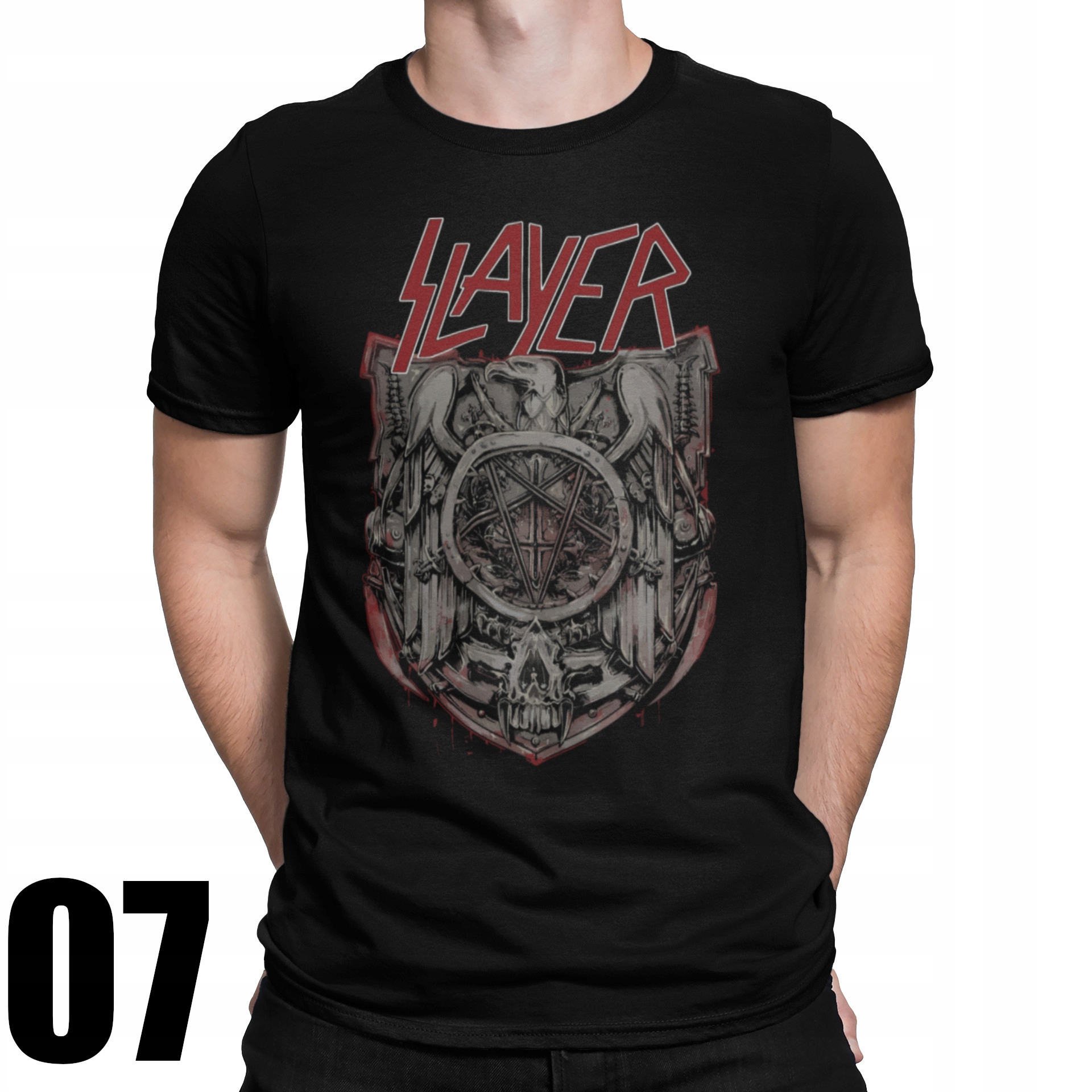 SLAYER T-Shirt Koszulka Metal 12 WZORÓW M Rozmiar M