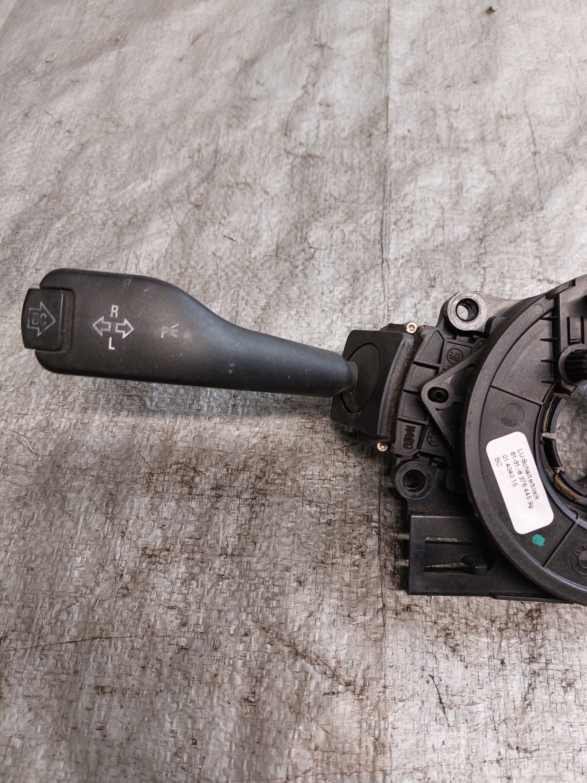 steering wheel levers and controls ring BMW E46