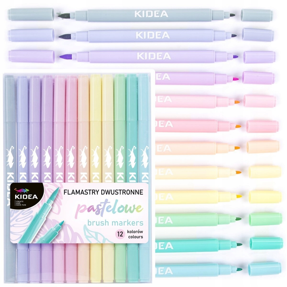 

Flamastry Dwustronne Pastelowe B Brush