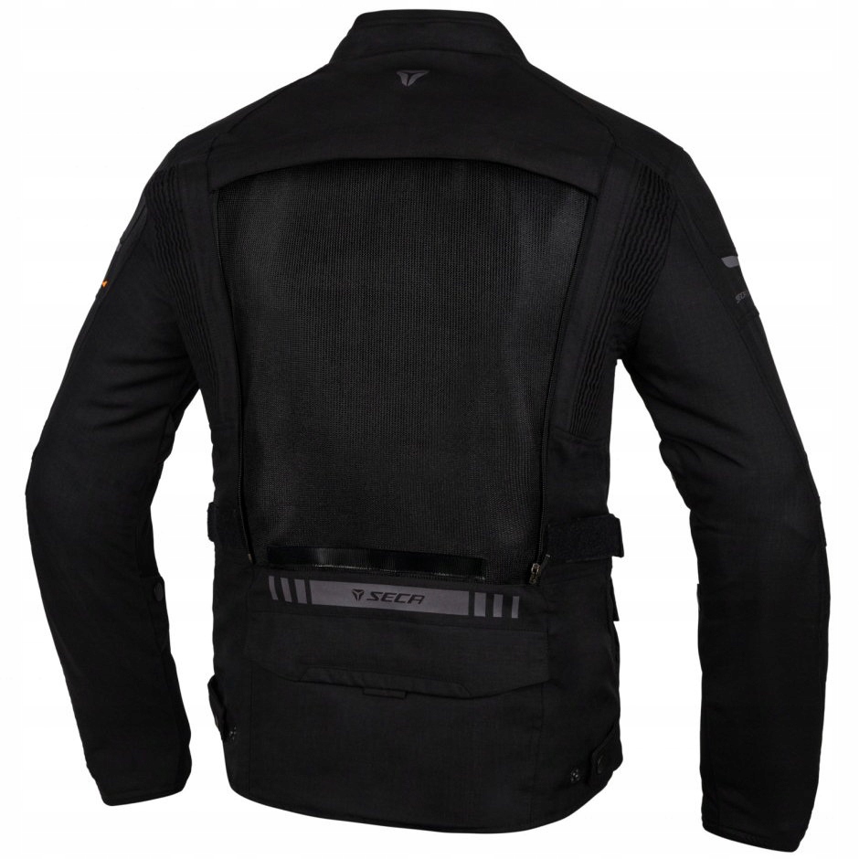 KURTKA MOTOCYKLOWA SECA Strada Evo czarna MEN 3XL Rozmiar XXXL