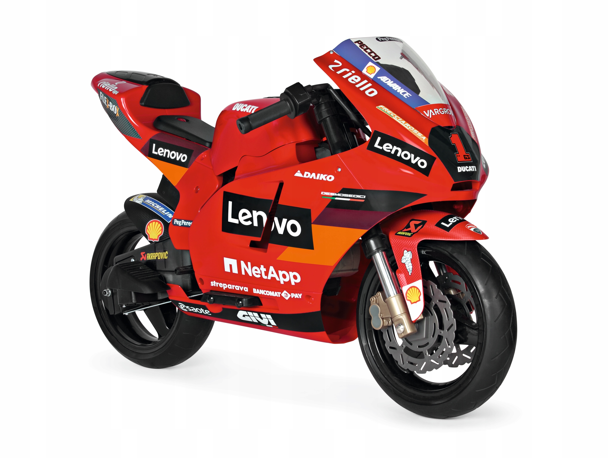 Motor na akumulator Ducati Desmosedici Gp 12V Peg Perego