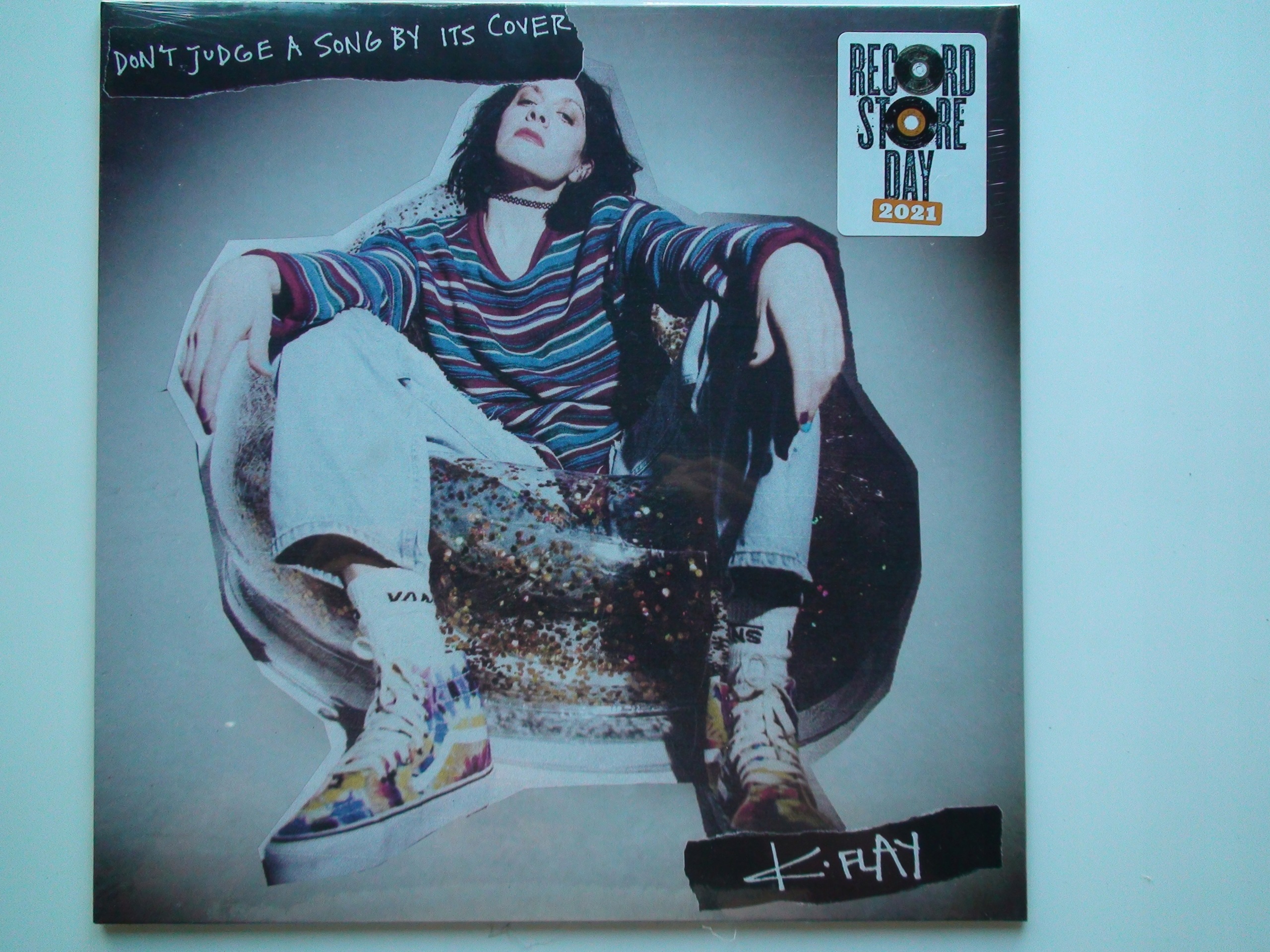 K.flay Don't Judge A Song By Its Cover Lp Gold Folia Hip Hop