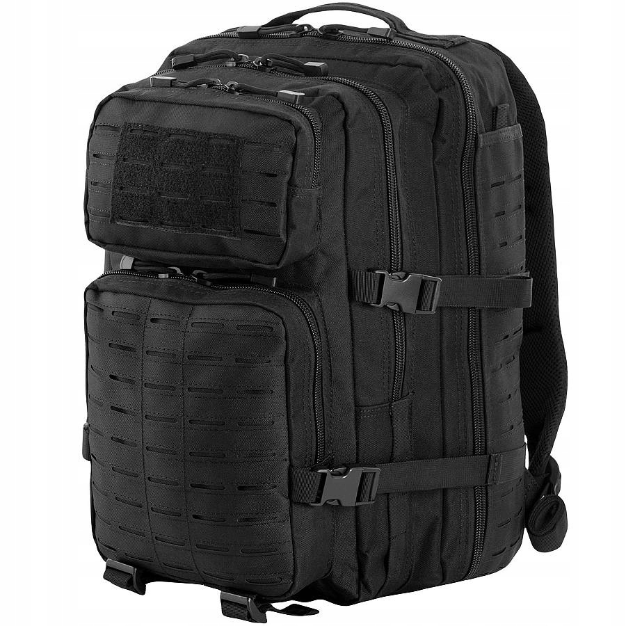 Batoh Large Assault Pack Laser Cut Černý M-tac